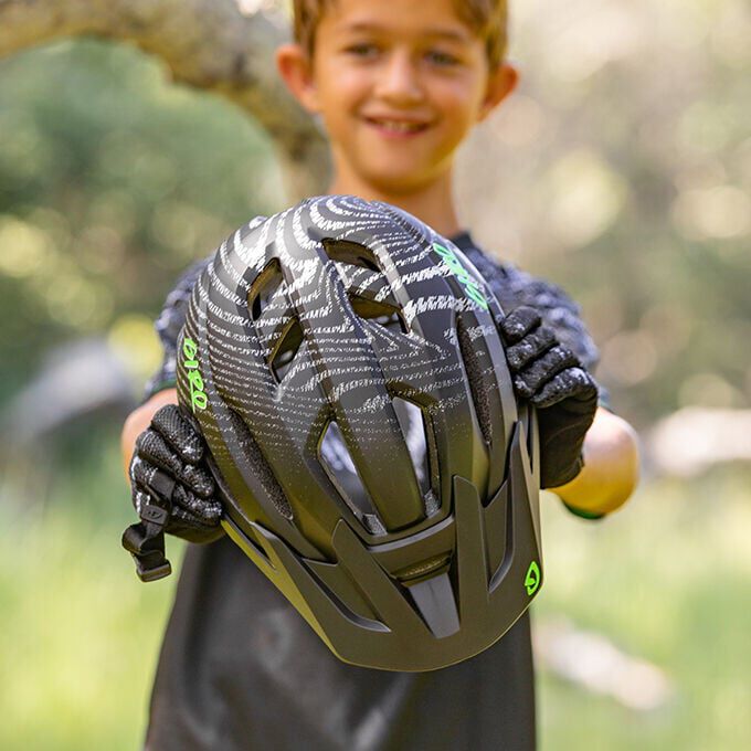 Giro Fixture Mips II Youth Helmet in Action